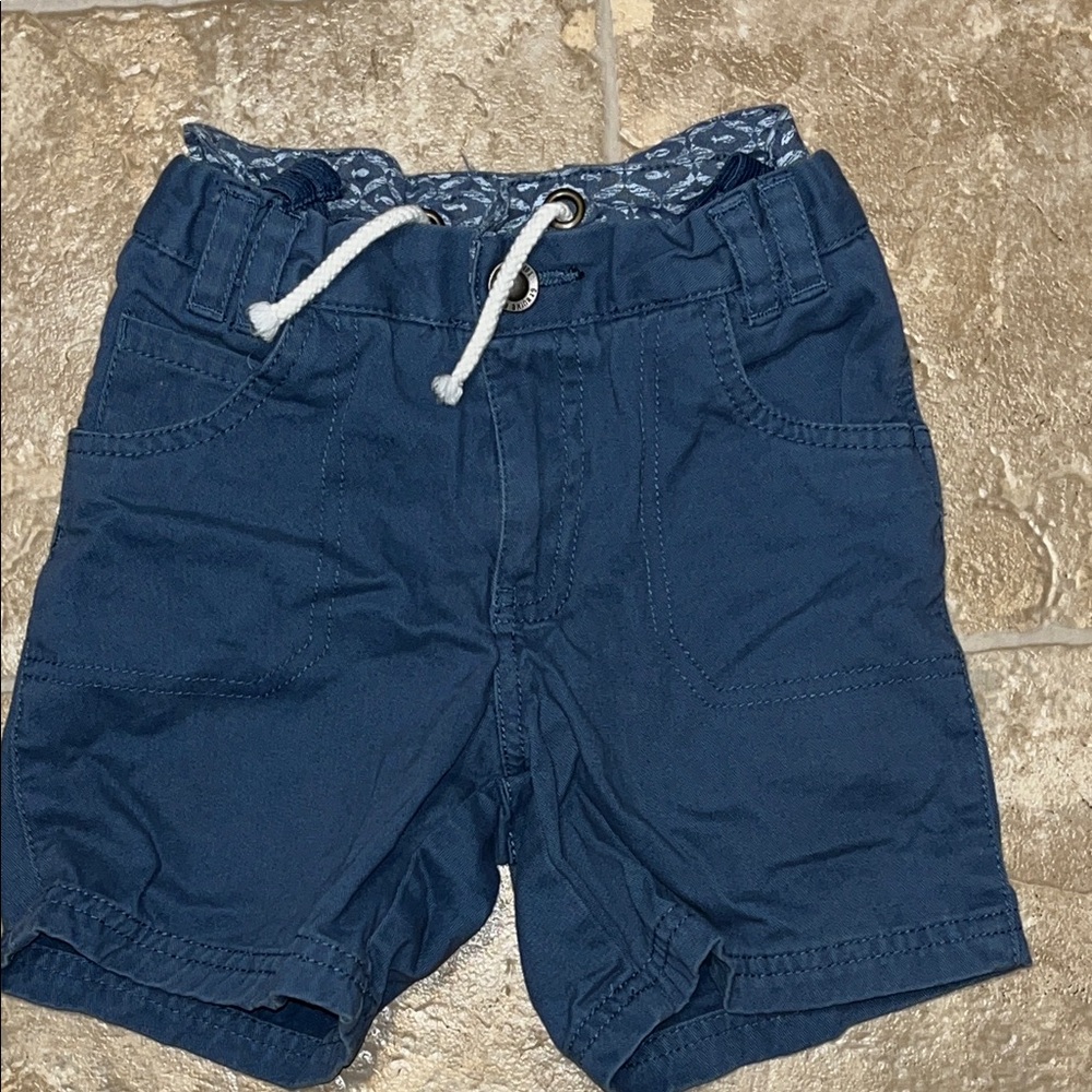 Genuine Kids by Osh Kosh Classic Blue Kids Shorts with Drawstring